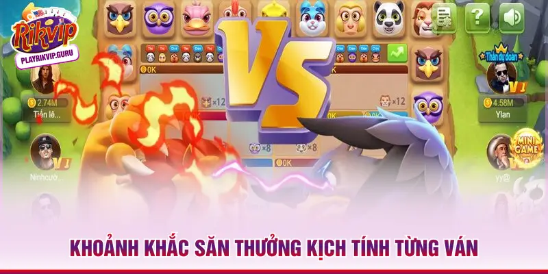 Phi Cầm Tẩu Thú RIKVIP Chơi Săn Thưởng Đỉnh Cao Nhất 2026 Khoảnh khắc săn thưởng kịch tính từng ván