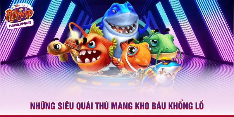 Xu Vàng 777 – Siêu Phẩm Bắn Cá Khuấy Đảo Đại Dương Xanh 2026 Những siêu quái thú mang kho báu khổng lồ